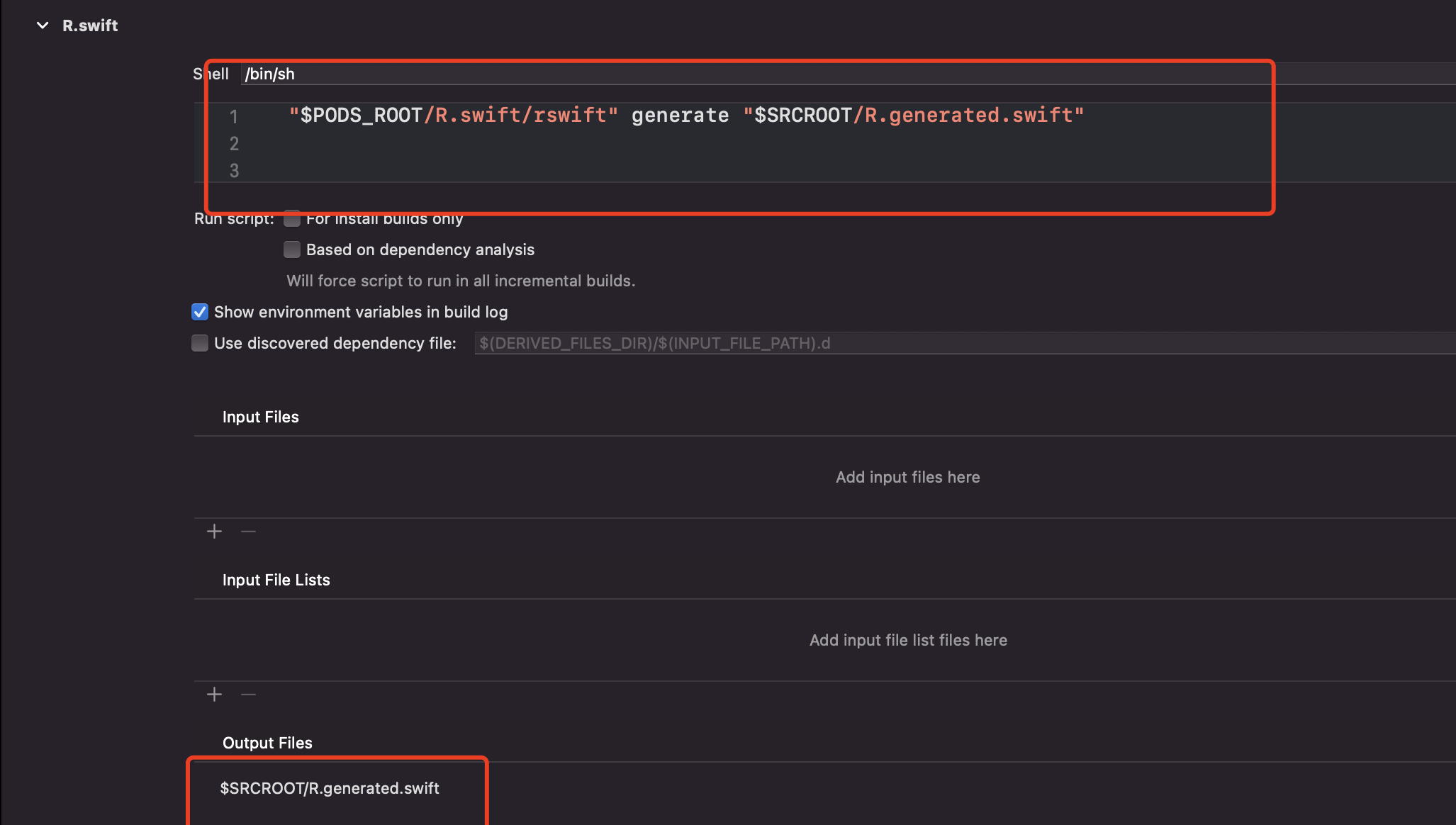 Xcode13 beta2 Cannot find 'R' in scope · Issue #745 · mac-cain13/R ...