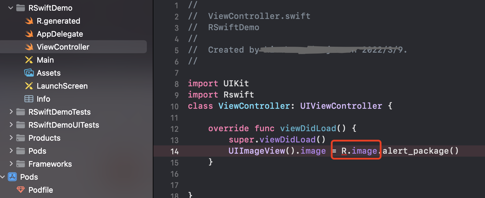 Xcode13 beta2 Cannot find 'R' in scope · Issue #745 · mac-cain13/R ...