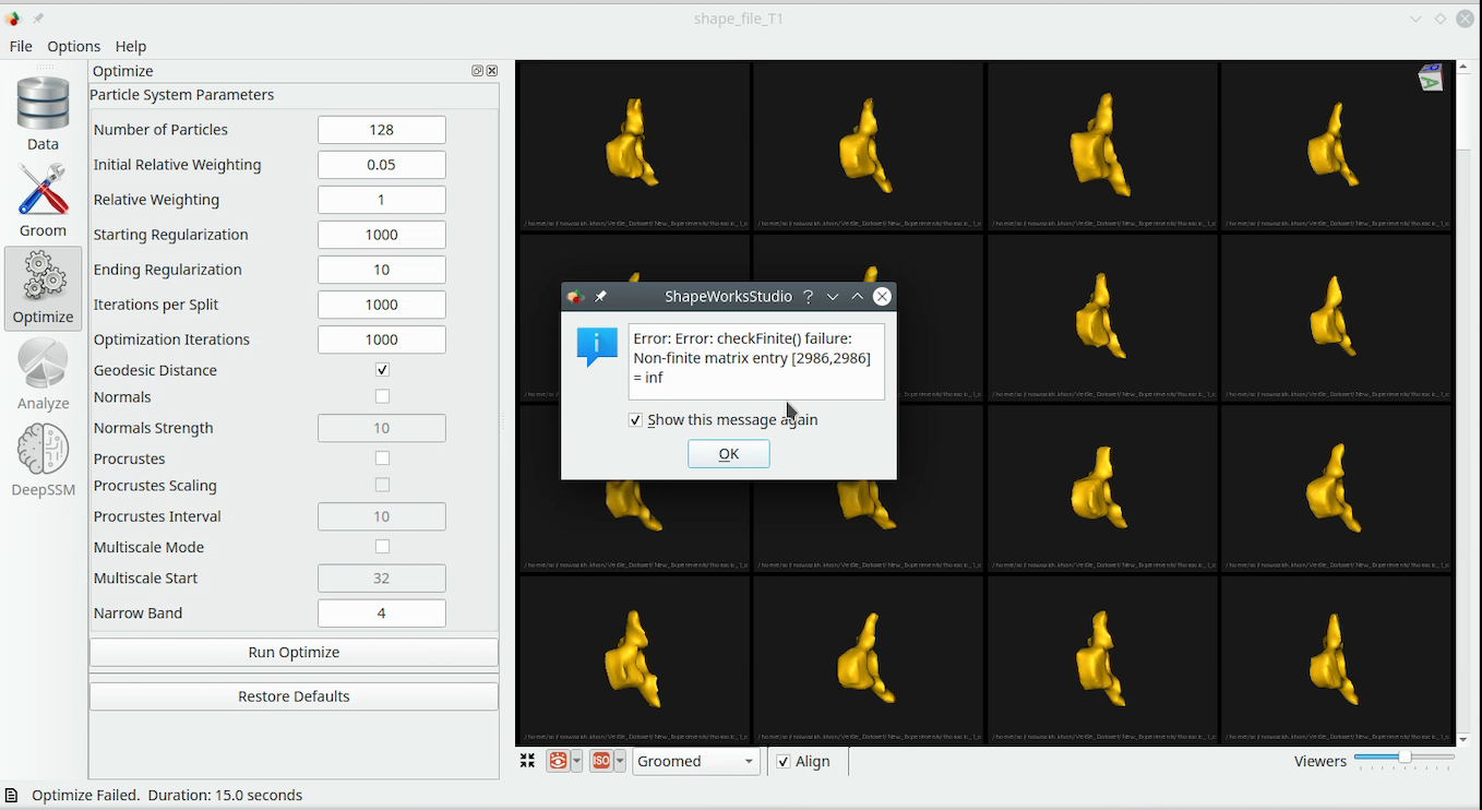 Geodesic Distance cannot be applied for certain meshes · Issue #1501 ...
