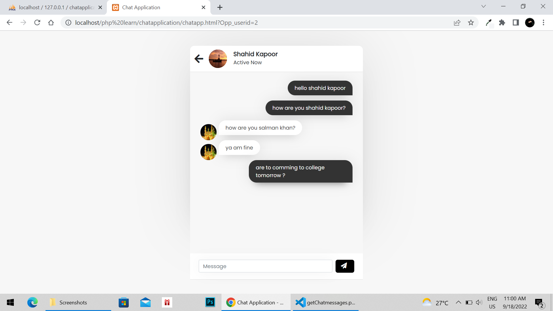GitHub - mohammedshahid096/Chat_Application: A web page chat ...