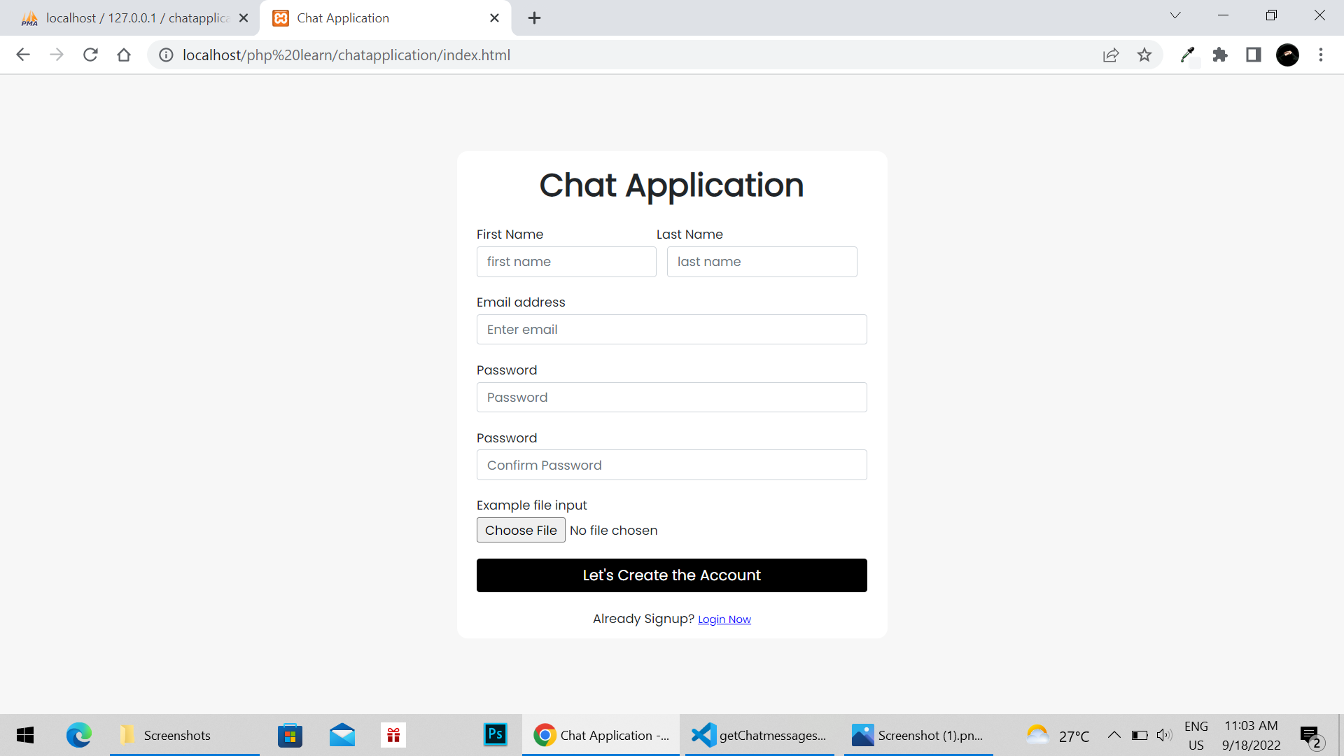 GitHub - mohammedshahid096/Chat_Application: A web page chat ...