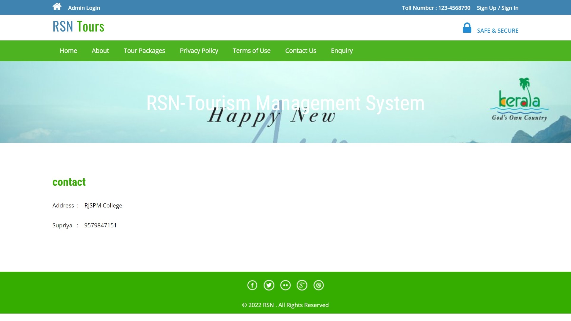 GitHub - SupriyaShingade/Tourism-Management-System: The Tourism ...