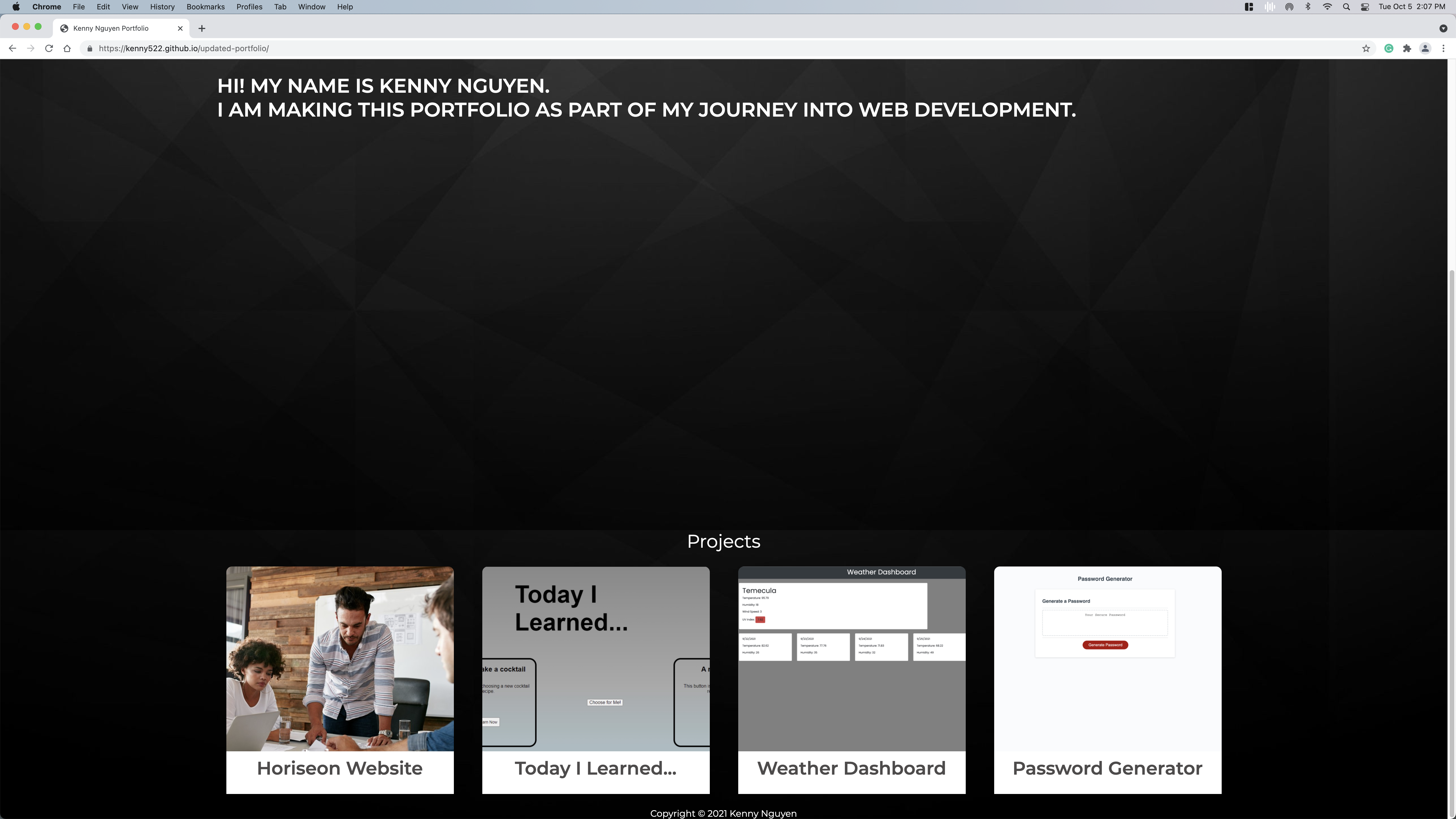 GitHub - kenny522/updated-portfolio: Updated portfolio homework
