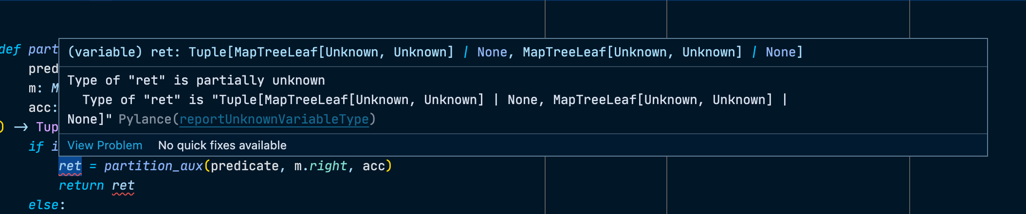 Recursive function loses type in 1.1.247 · Issue #3481 · microsoft ...