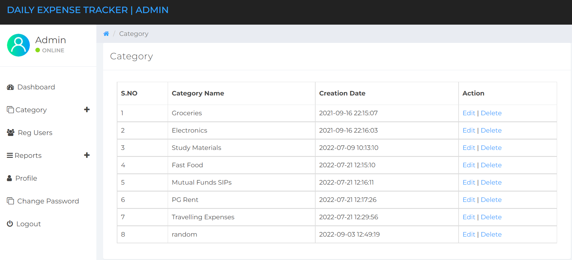 GitHub - kishlayanand5/Expense-Tracker-System: The daily expenses ...
