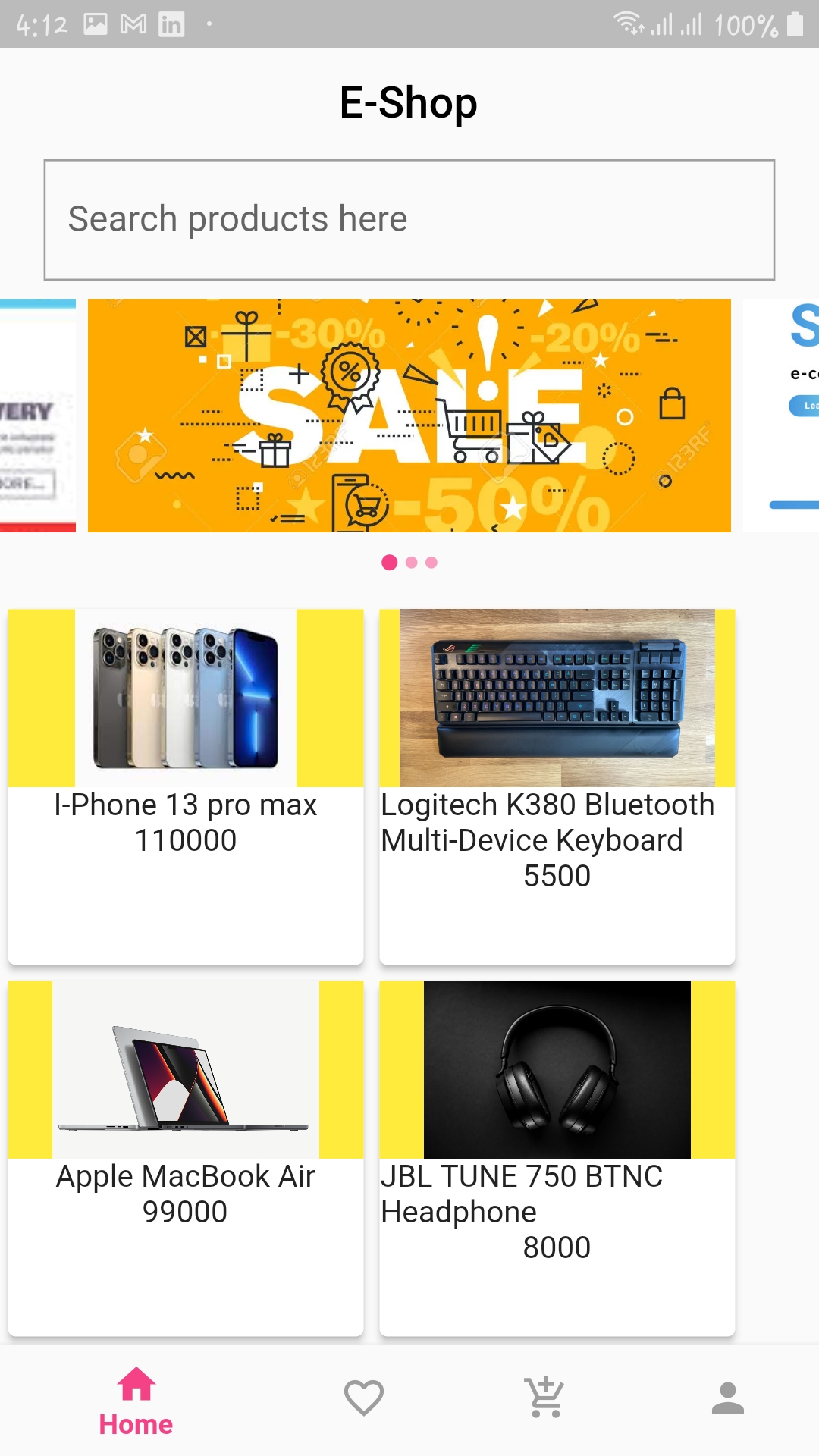 GitHub - AbuNayemSabbir/E-Shop: Developed a E_shop software using ...