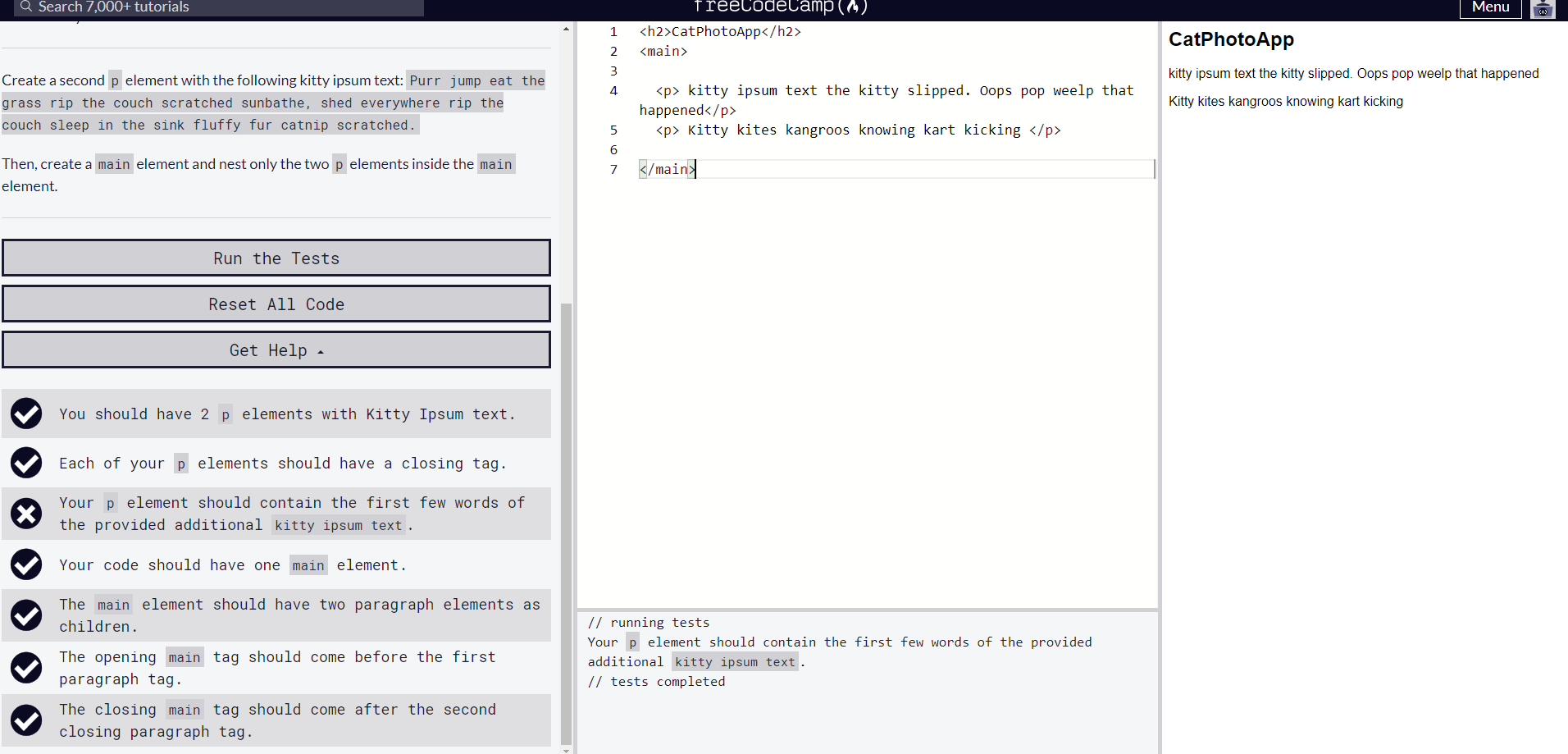 HTML 5 - Introduction to HTML 5 Elements · Issue #42305 · freeCodeCamp ...