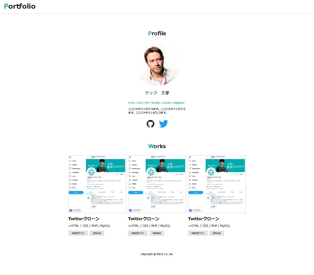 GitHub - sava-e/PortfolioSample