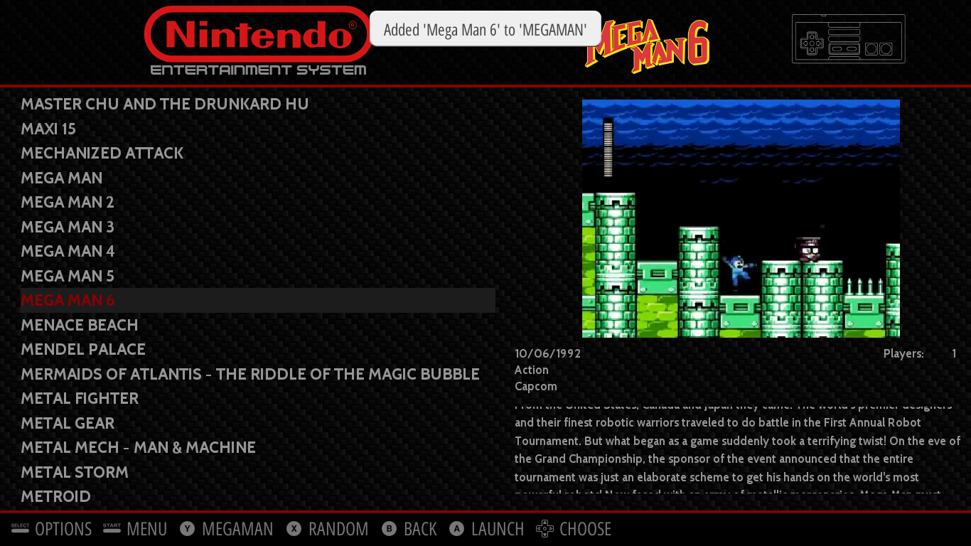 3d nes emulator on retropie emulationstation