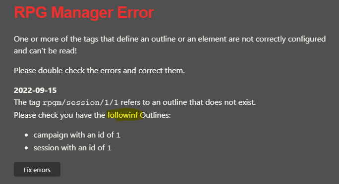 Typo in error message · Issue #183 · carlonicora/obsidian-rpg-manager ...