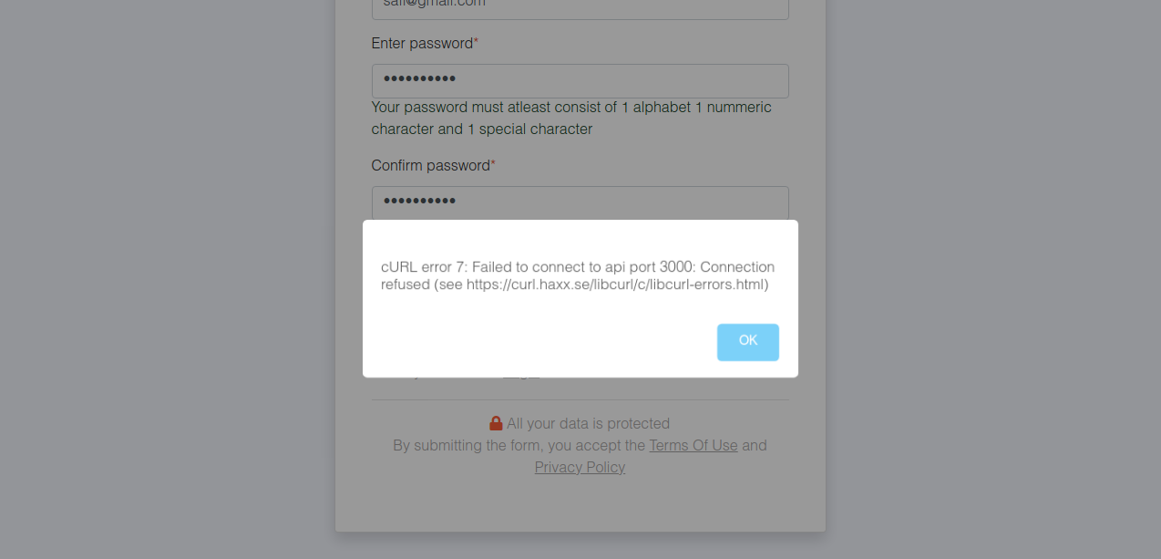 Failed to connect to api port 3000: Connection refused · Issue #1 ...