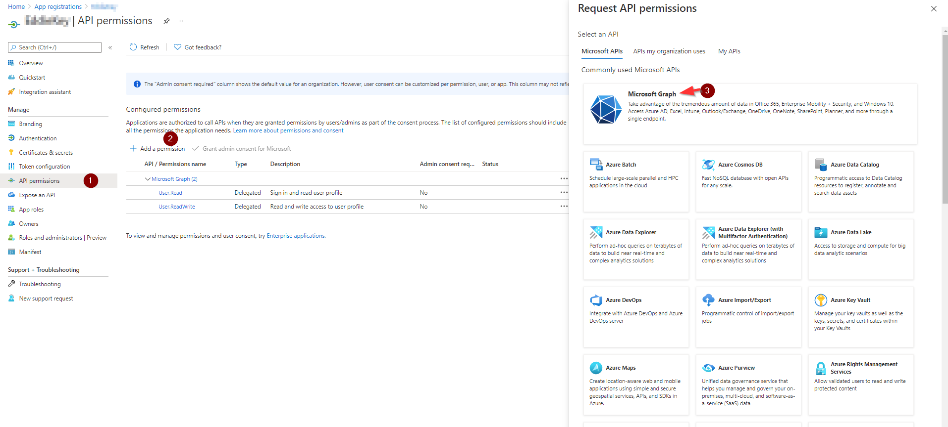 Running az aro create encounters a "Insufficient privileges to complete the operation" . Are