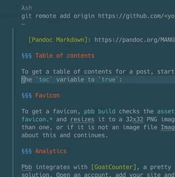 Editing a YAML code block