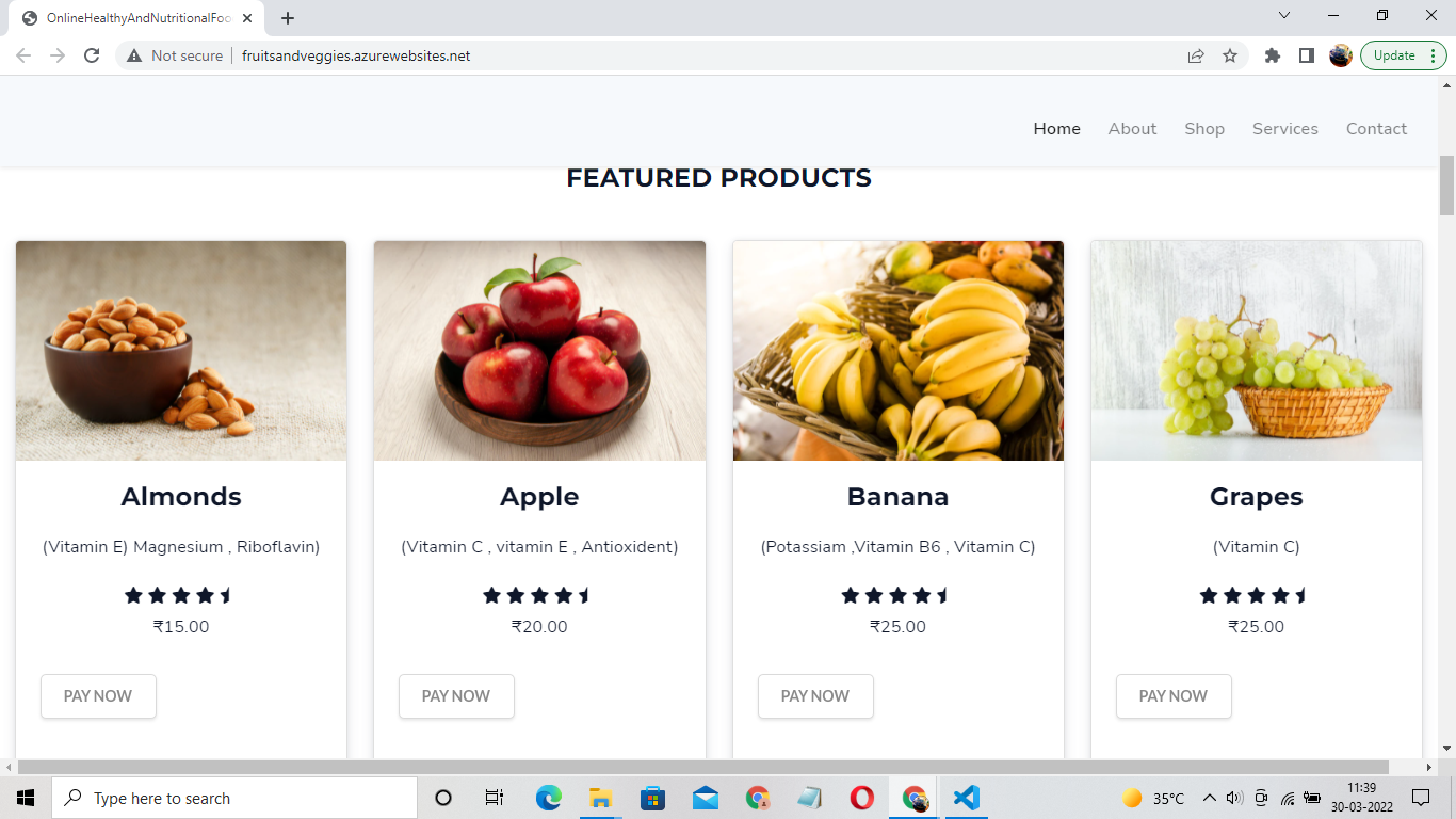 GitHub - Pallavi-Achhula/fruits-and-veggies: Don't have the time to go ...