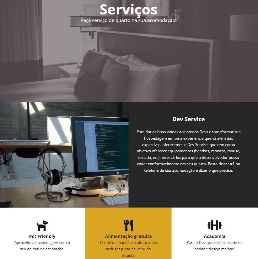 GitHub - BrunodevOliveira/Dev-Hotel: Projeto final do módulo de HTML5 e ...