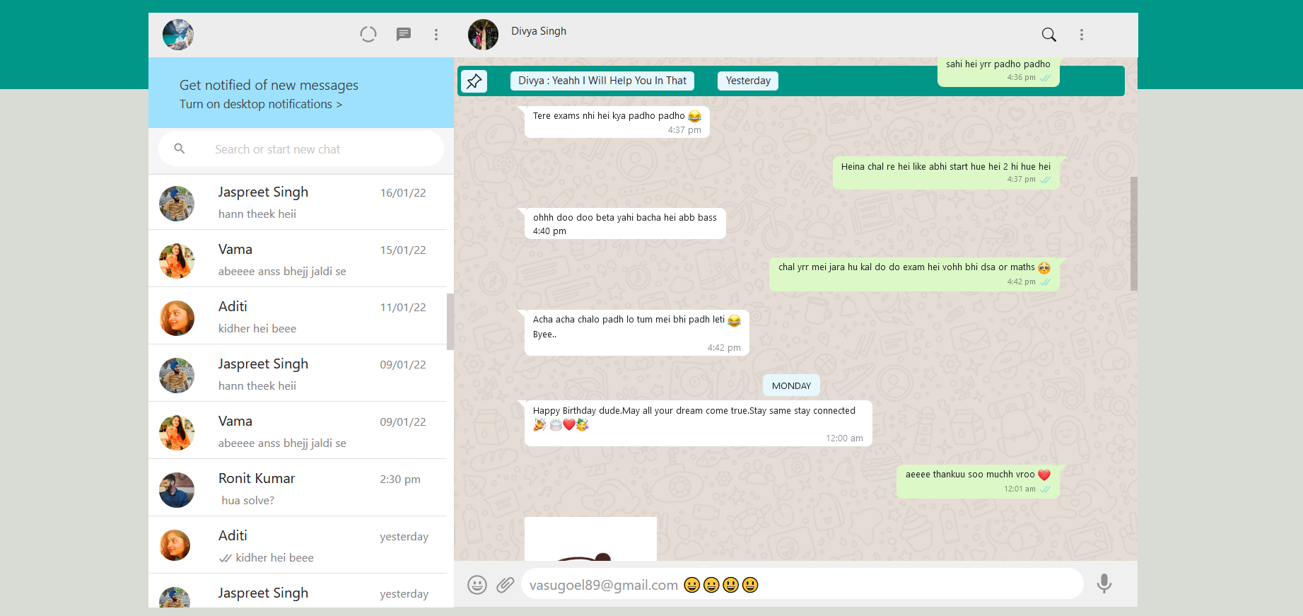 GitHub - vasugoel89/WhatsApp-Clone: WhatsApp Web UI clone made with ...