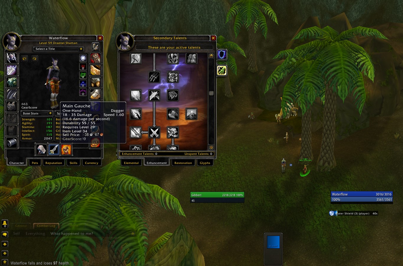 Relog restore Shaman's Dual Wield talent · Issue 8882 · azerothcore