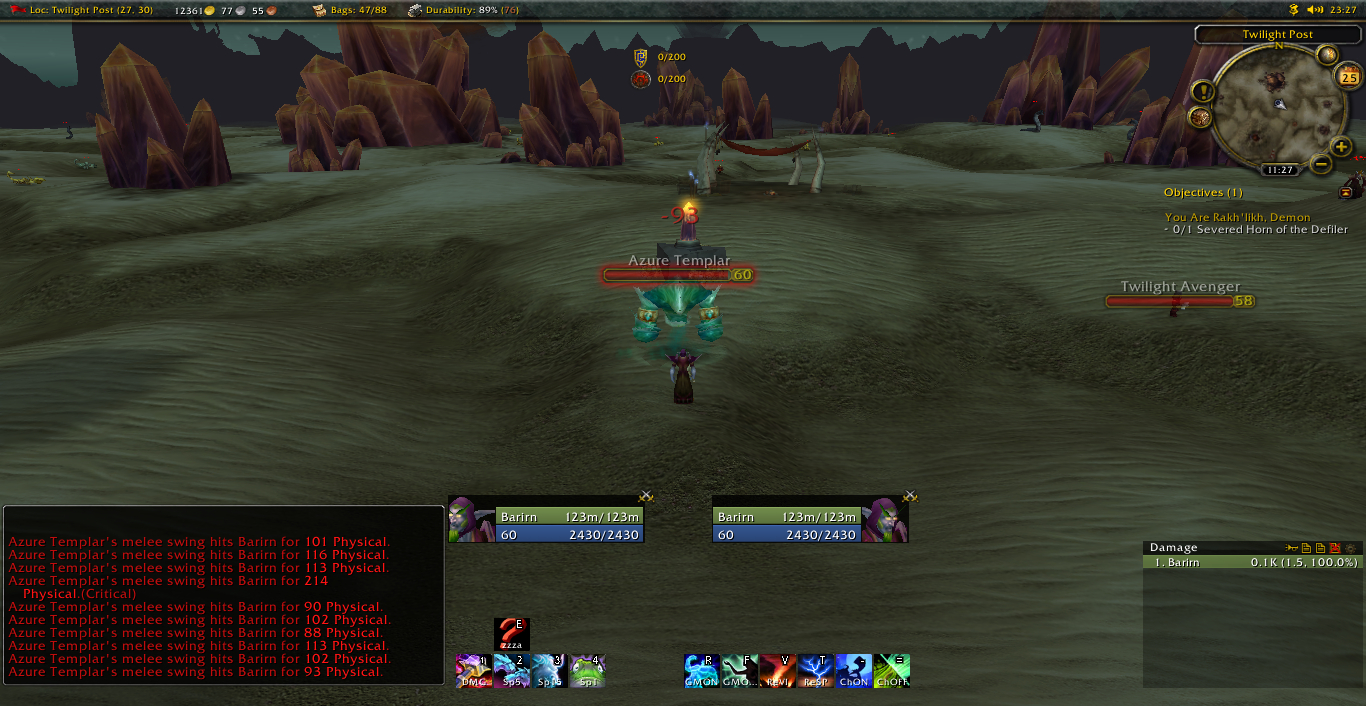 [Lesser Wind Stone] Azure Templar issues · Issue #9347 · azerothcore ...