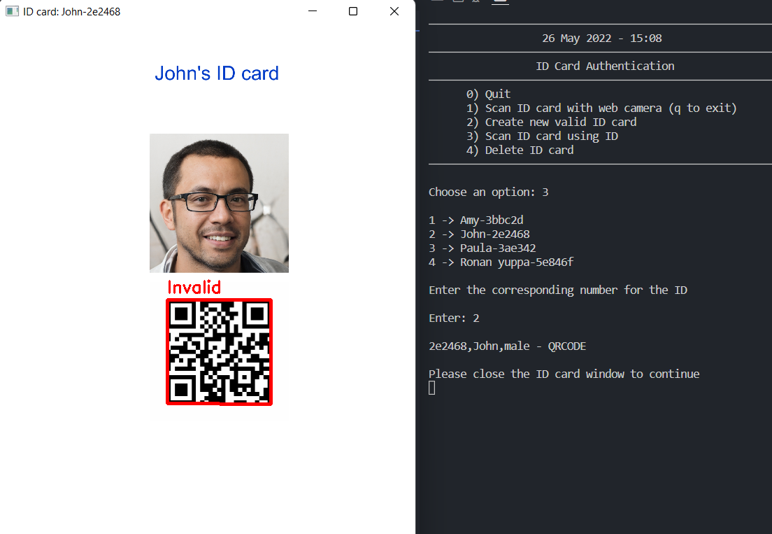 GitHub - ronan-s1/ID-Card-Authorisation: This is an ID card ...