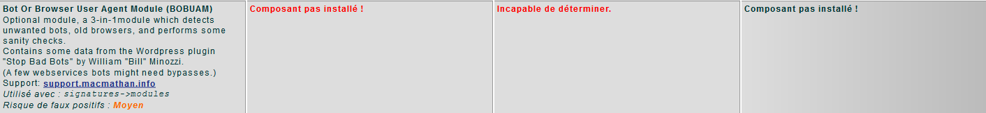 Unavailablemodule