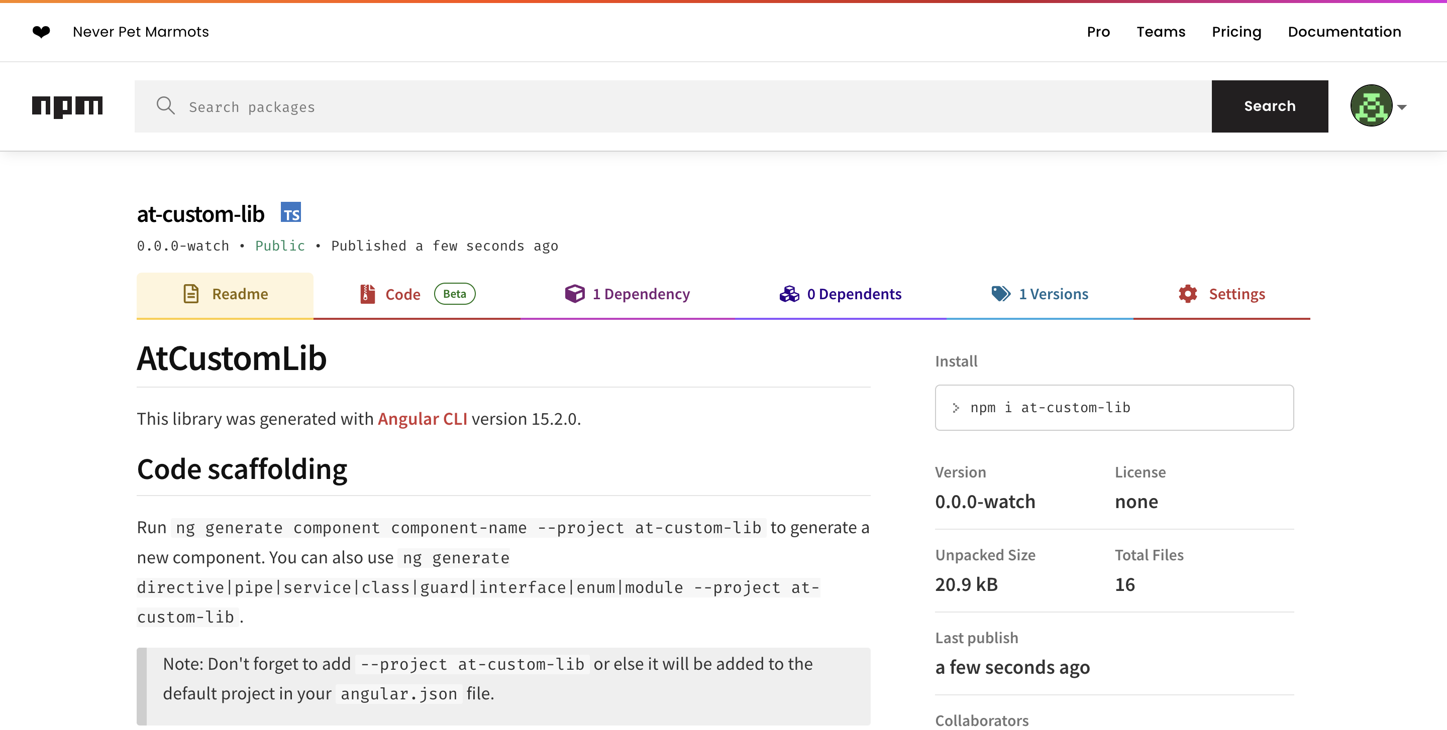 GitHub amitlvs/reusableangularlib