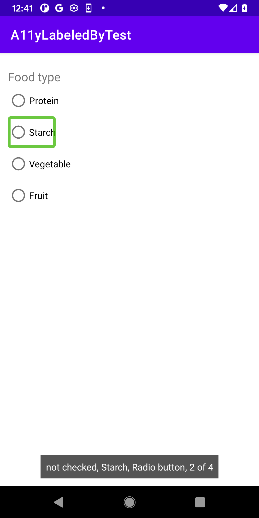 GitHub - rhenley-aetna/A11yLabeledByTest: Test how TalkBack handles ...