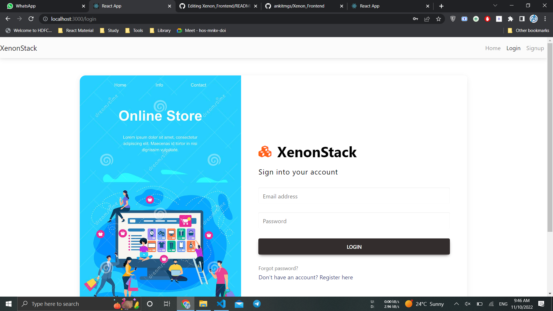 GitHub - ankitmgs/Xenon_Frontend · GitHub
