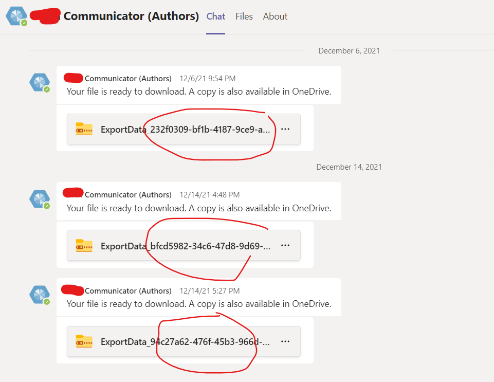 Friendly Name for Export Data · Issue #601 · OfficeDev/microsoft-teams ...