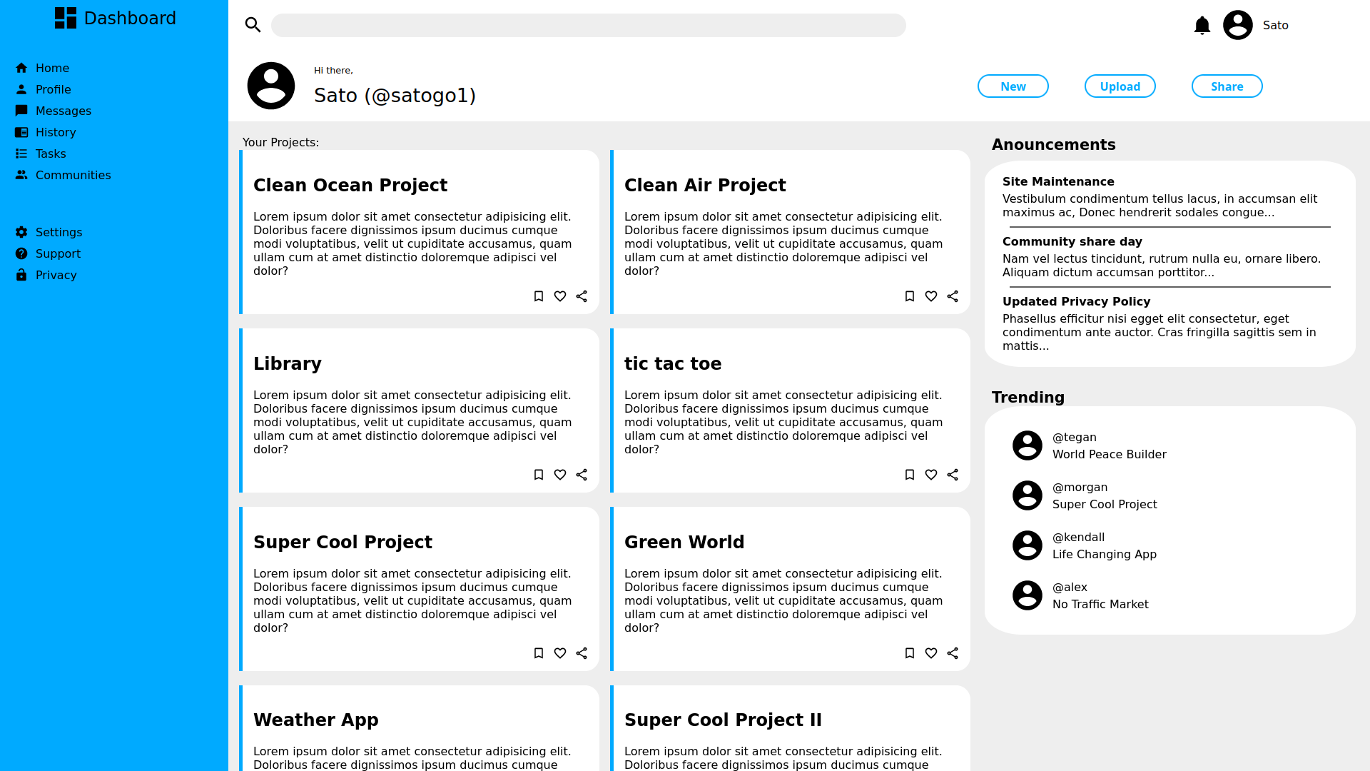 GitHub - SaToGo1/Admin-Dashboard