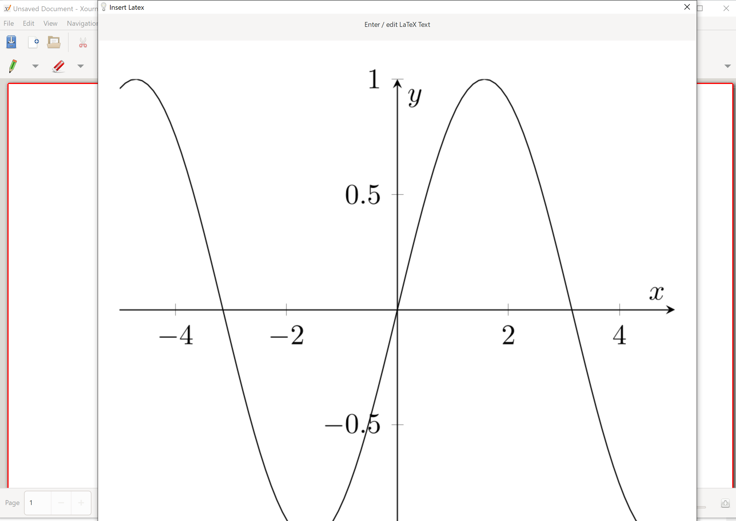 How to plot graph using the tool Add/Edit Tex on Xournal++ · xournalpp ...