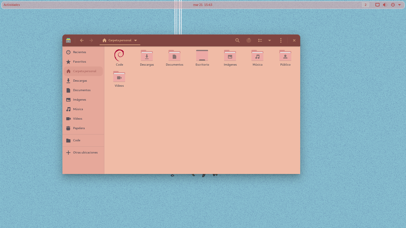 GitHub - acloserview/Noctua-pink-theme: Gnome theme created at a bored ...