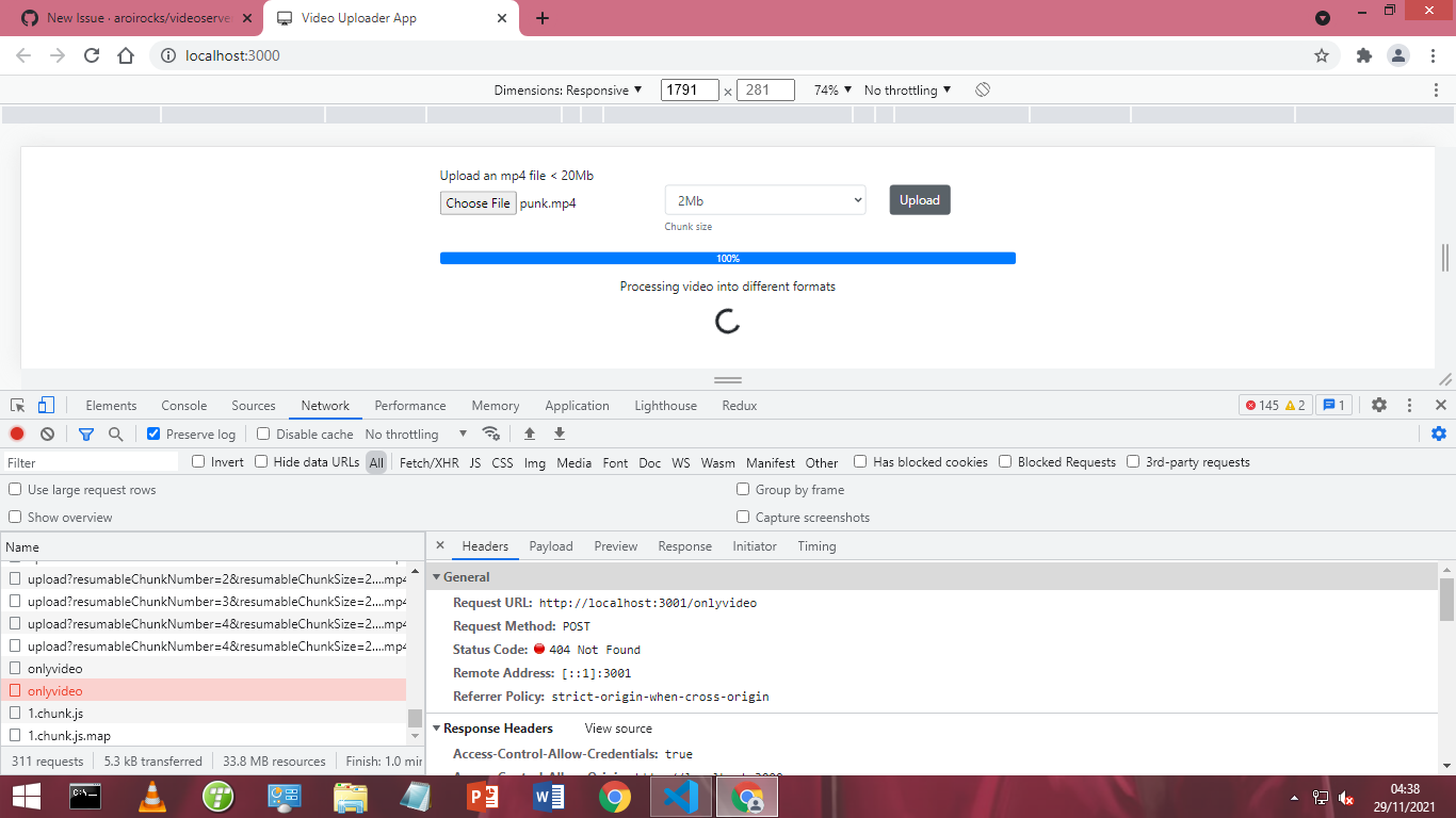 i'm getting error · Issue #1 · aroirocks/videoserver · GitHub
