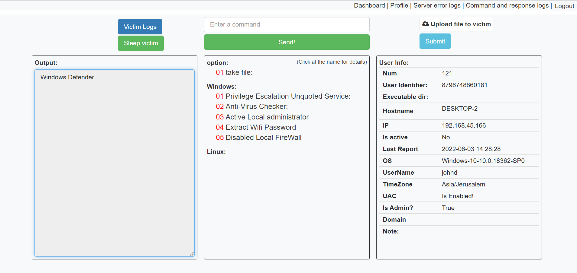 GitHub - oriavsapir/Command-And-Control-PHP: Command And Control ...