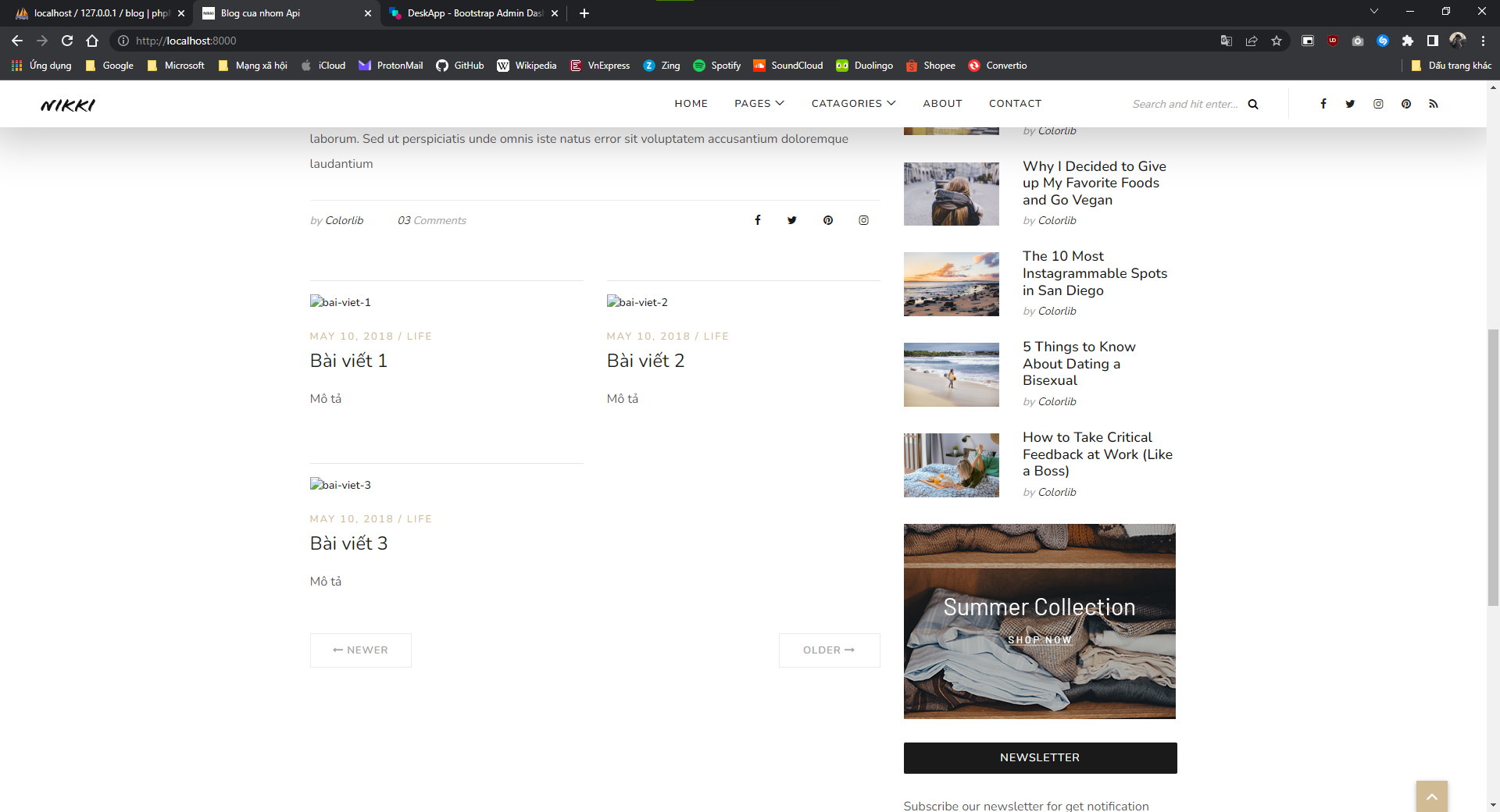 Github hyakky404 web blog trang web blog tin t c