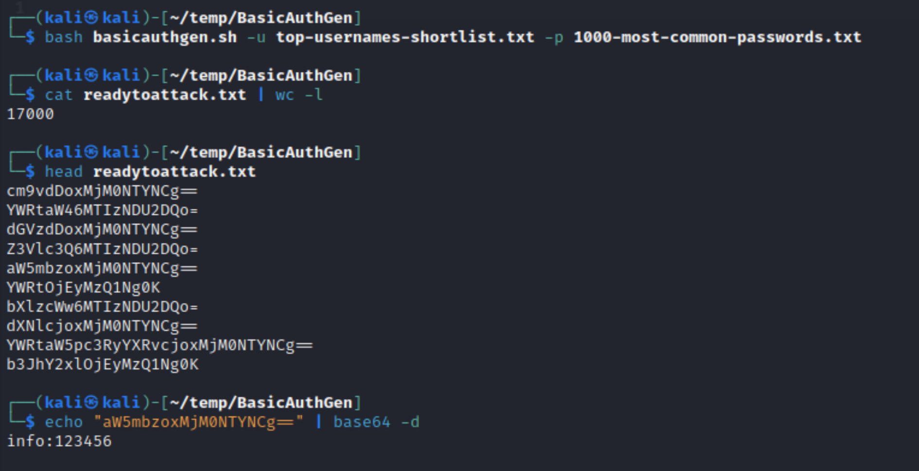 Github ali01imani01 basicauthgen generate base64 payloads for