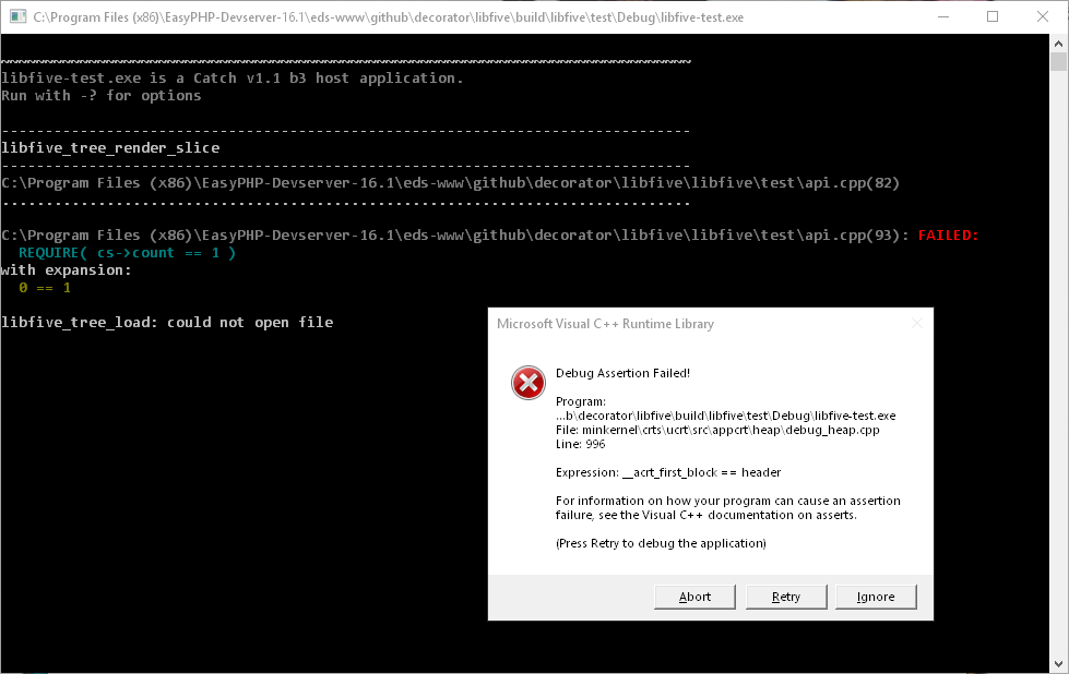 libfive-test does not run correctly on Windows · Issue #124 · libfive ...