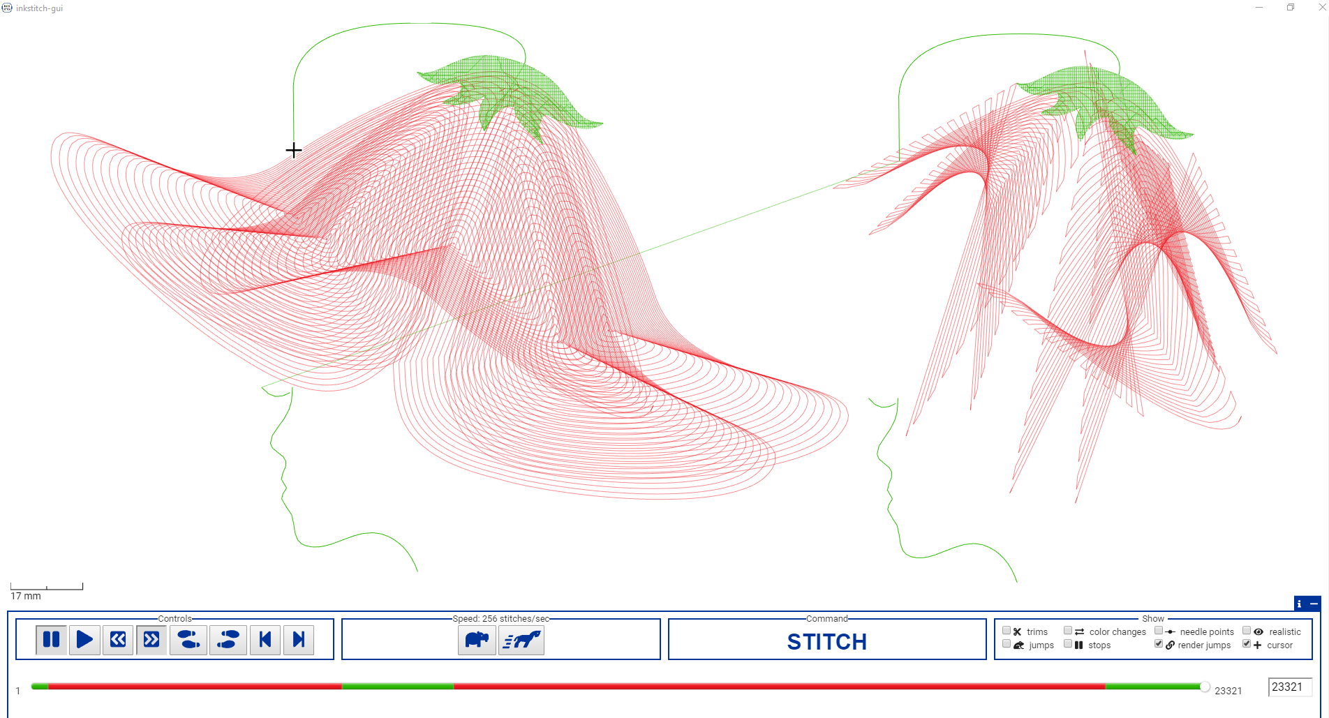 files posted on inkstitch webpage dont work properly · Issue #1734 ...