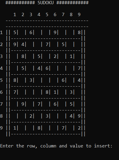 GitHub - UtsavDas369/Sudoku-in-CPP: A Mini Project on Sudoku In C++