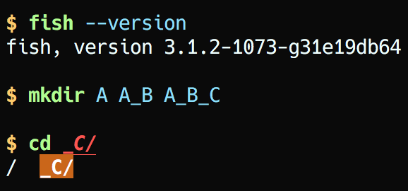 Bug with case-insensitive autocompletion · Issue #7211 · fish-shell ...