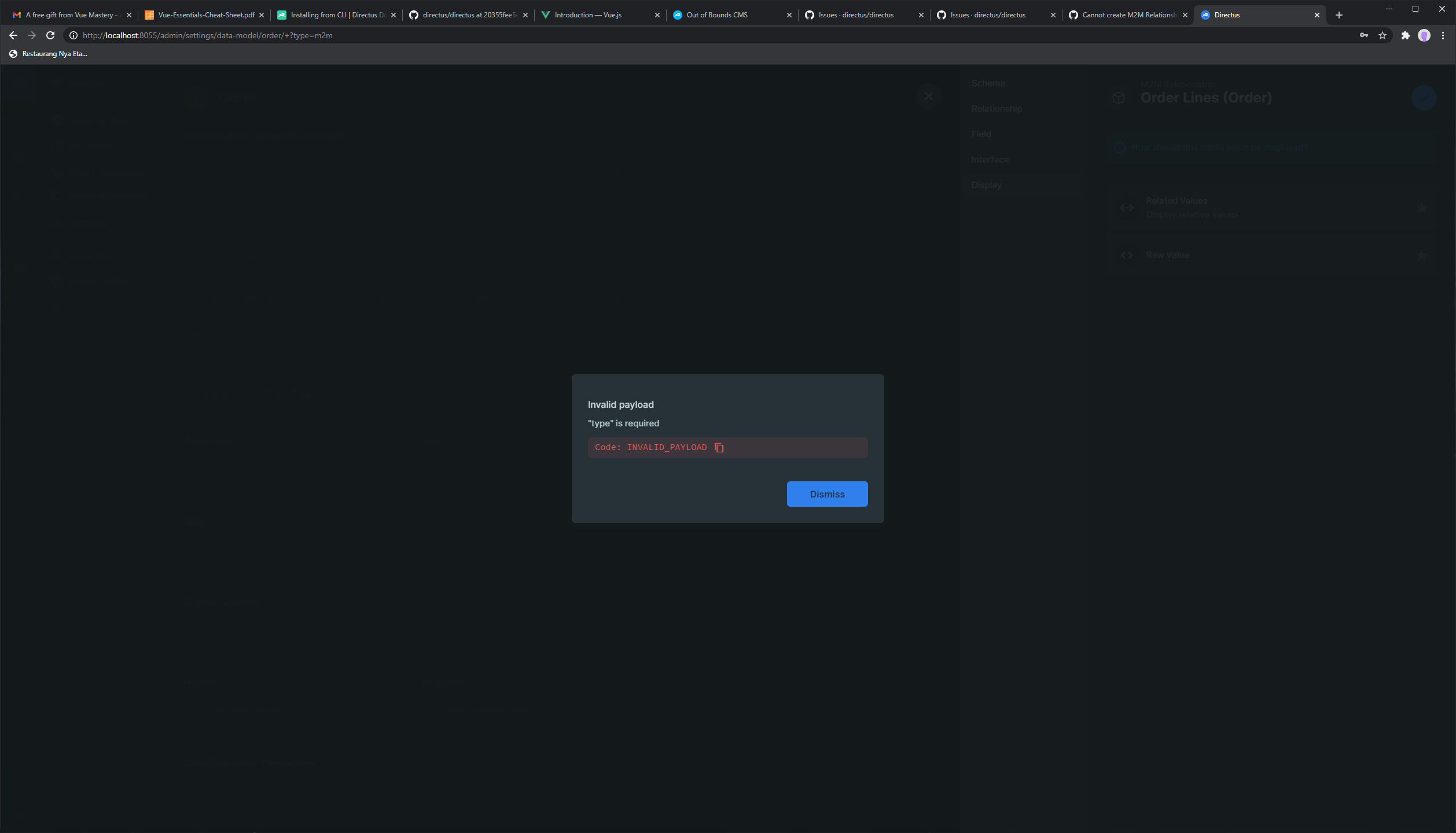 Cannot create M2M Relationship · Issue #4243 · directus/directus · GitHub