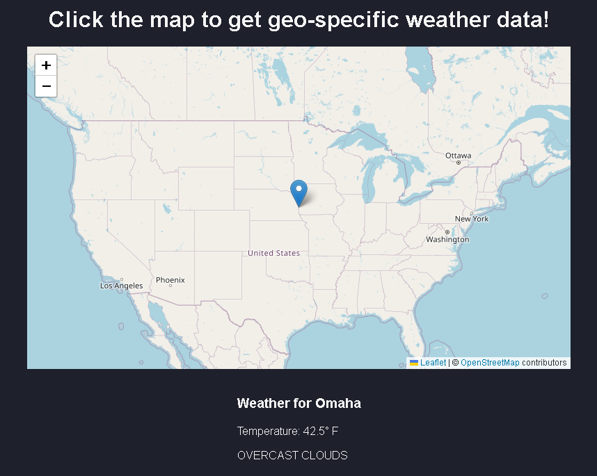 GitHub - JAlbertMoody/React-Geo-Weather: A simple interactice weather ...