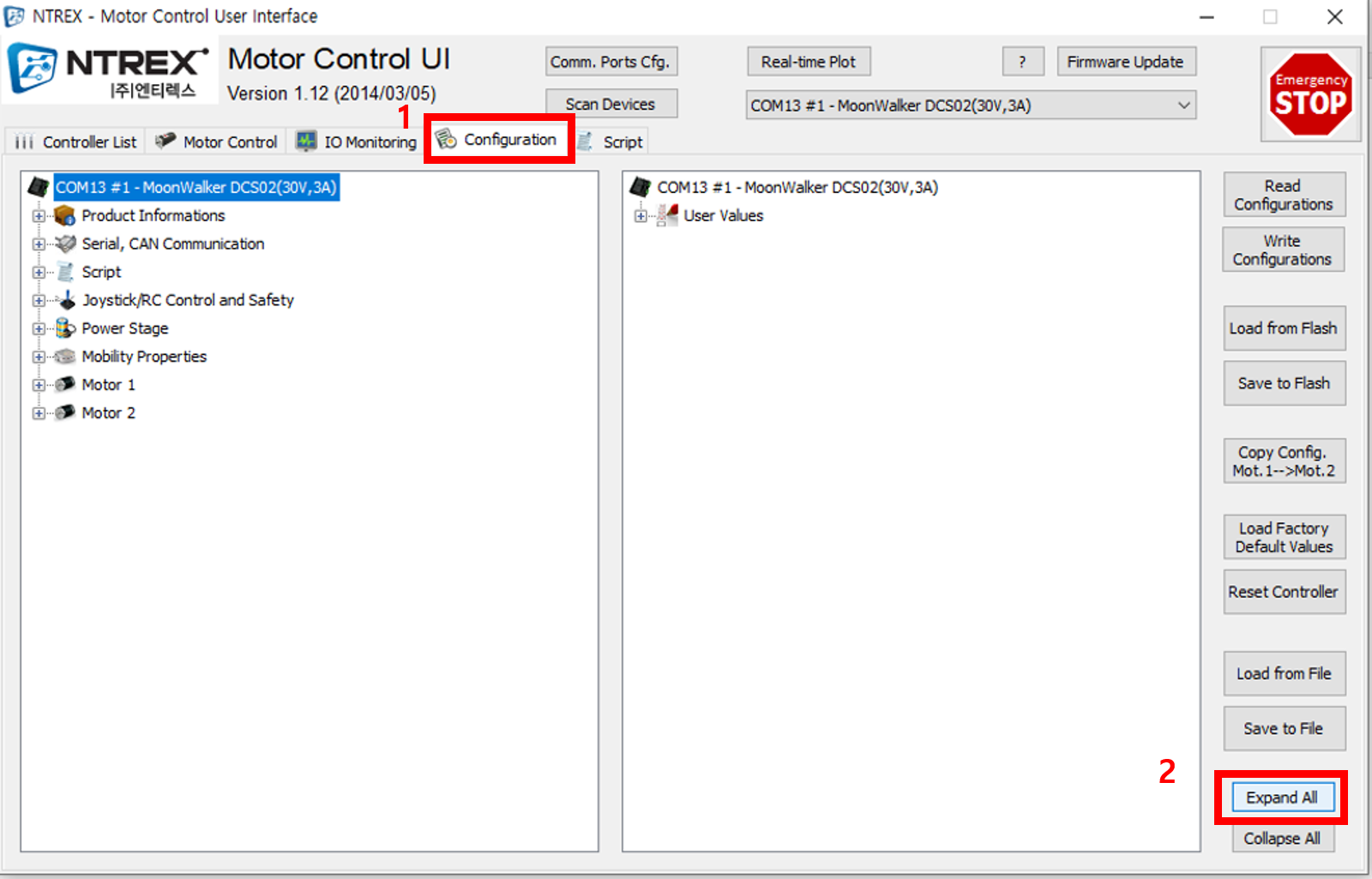 GitHub - ntrexlab/STELLA_MotorControllers_Preferences