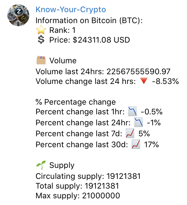 Github Dracolim Crypto Telegram Bot A Telegram Bot That Gives You Information Regarding To Github Dracolim Crypto Telegram Bot A Telegram Bot That Gives You Information Regarding To