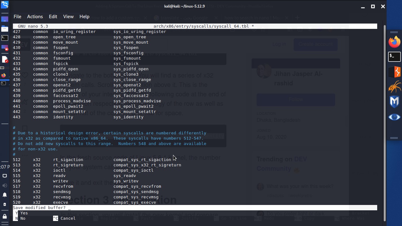 GitHub - MohamedEldaw/FinalProject1: how to add your system call the ...
