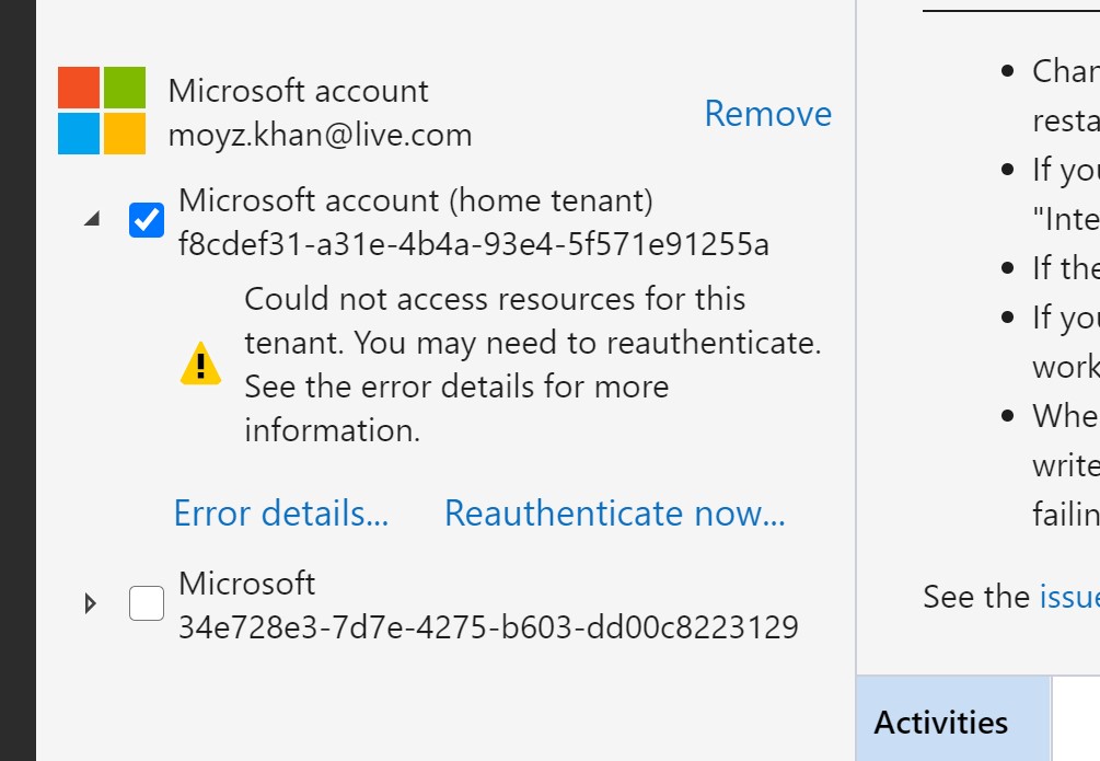 Storage explorer not getting the storage details · Issue #4531 ...
