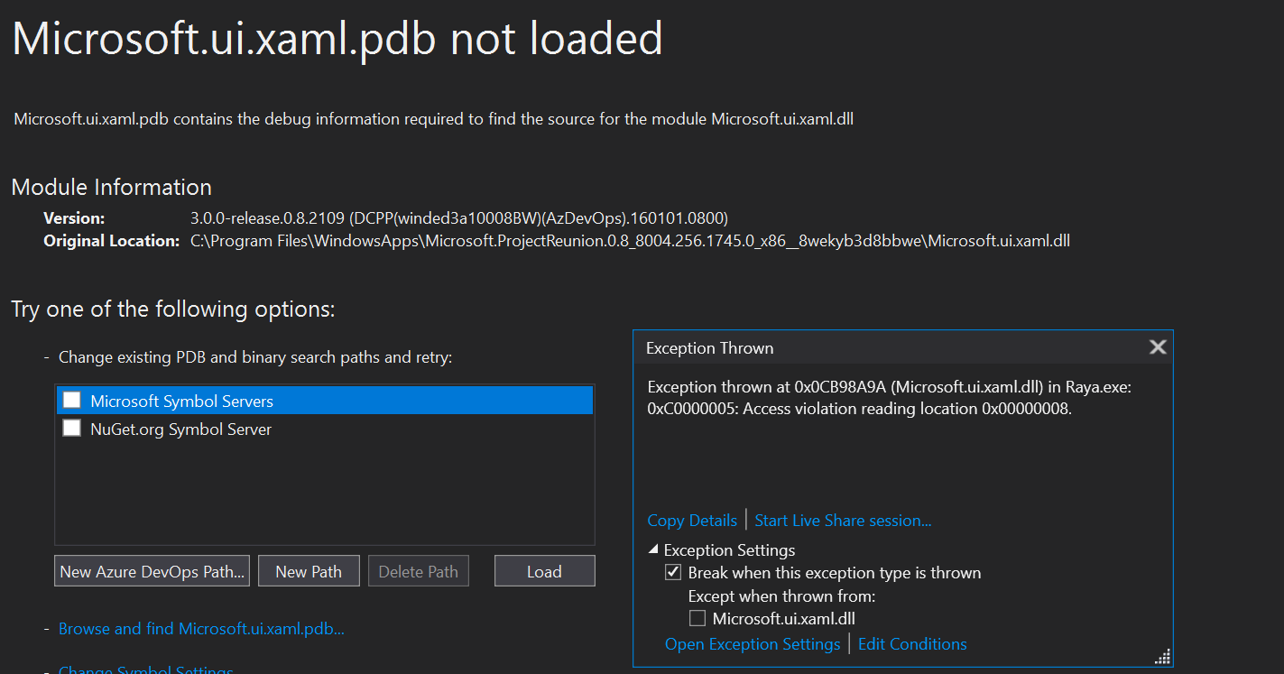 Access violation when closing the application with TwoPaneView · Issue ...