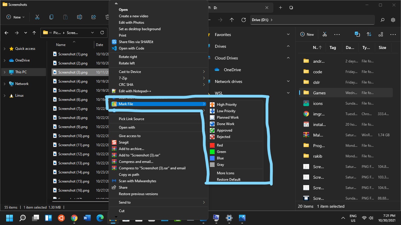 Some apps don't have icons & some don't show up in the menu at all ...