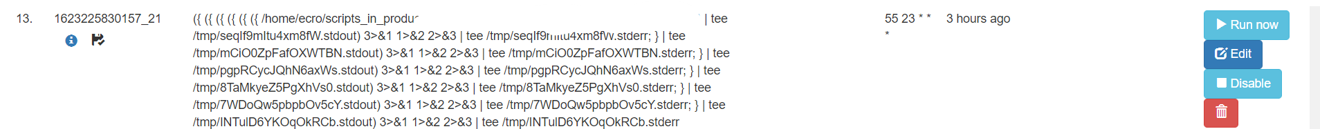 entries in the ui are duplicating · Issue #157 · alseambusher/crontab ...