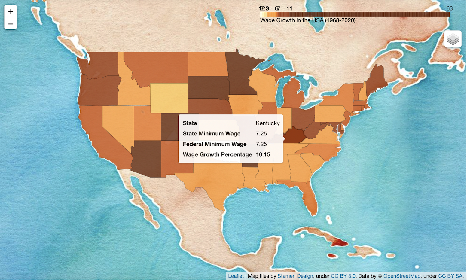 Java Wage Map GitHub - jagriss/wage-map · GitHub
