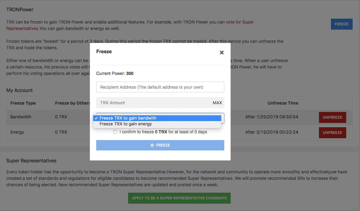 스팀 커뮤니티 사용자를 위한 트론 가이드 4편-대역폭 포인트와 에너지 — Steemit